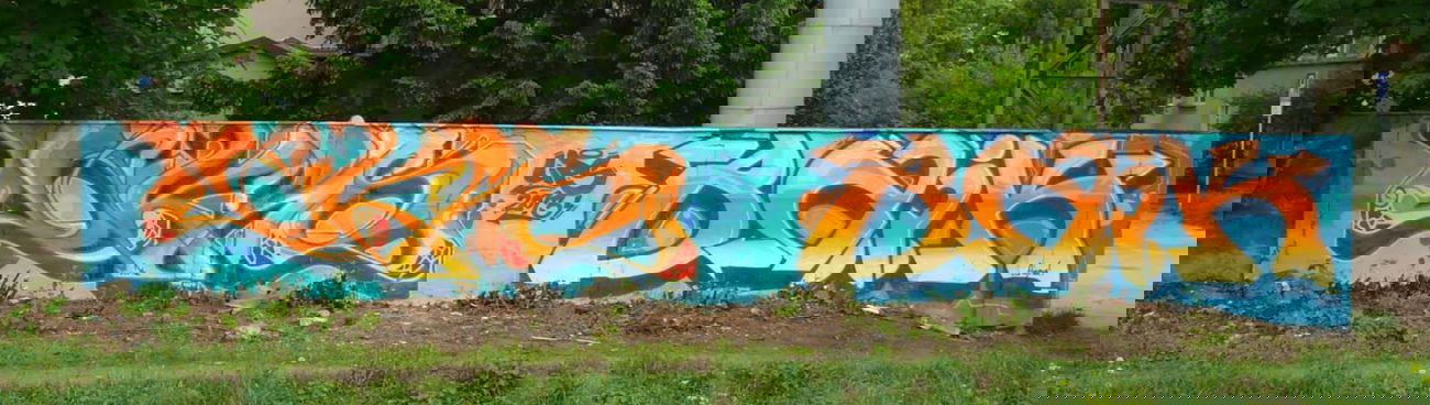 Graffiti Wall - Photo by TRONER - Baik, Okas, Spray (2013)