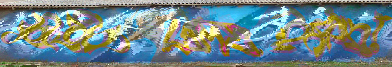 Graffiti Wall - Photo by TRONER - Okas, Lame, Baik (2014)