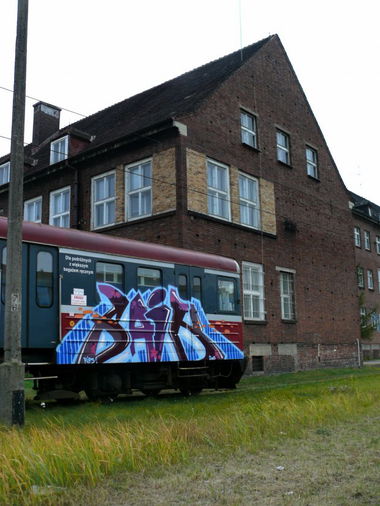 Graffiti Train in Kijaszkowo - Photo by TRONER (2011)