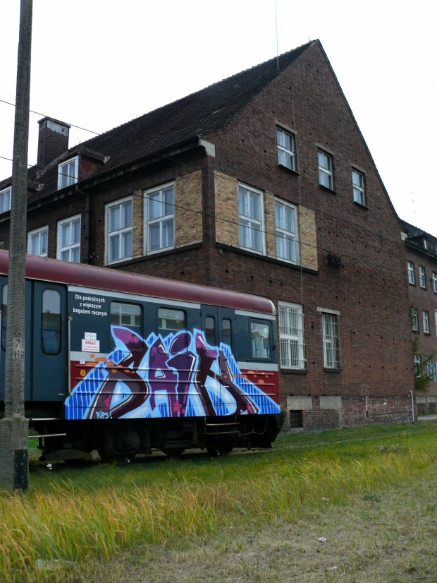 Graffiti Train in Kijaszkowo - Photo by TRONER (2011)