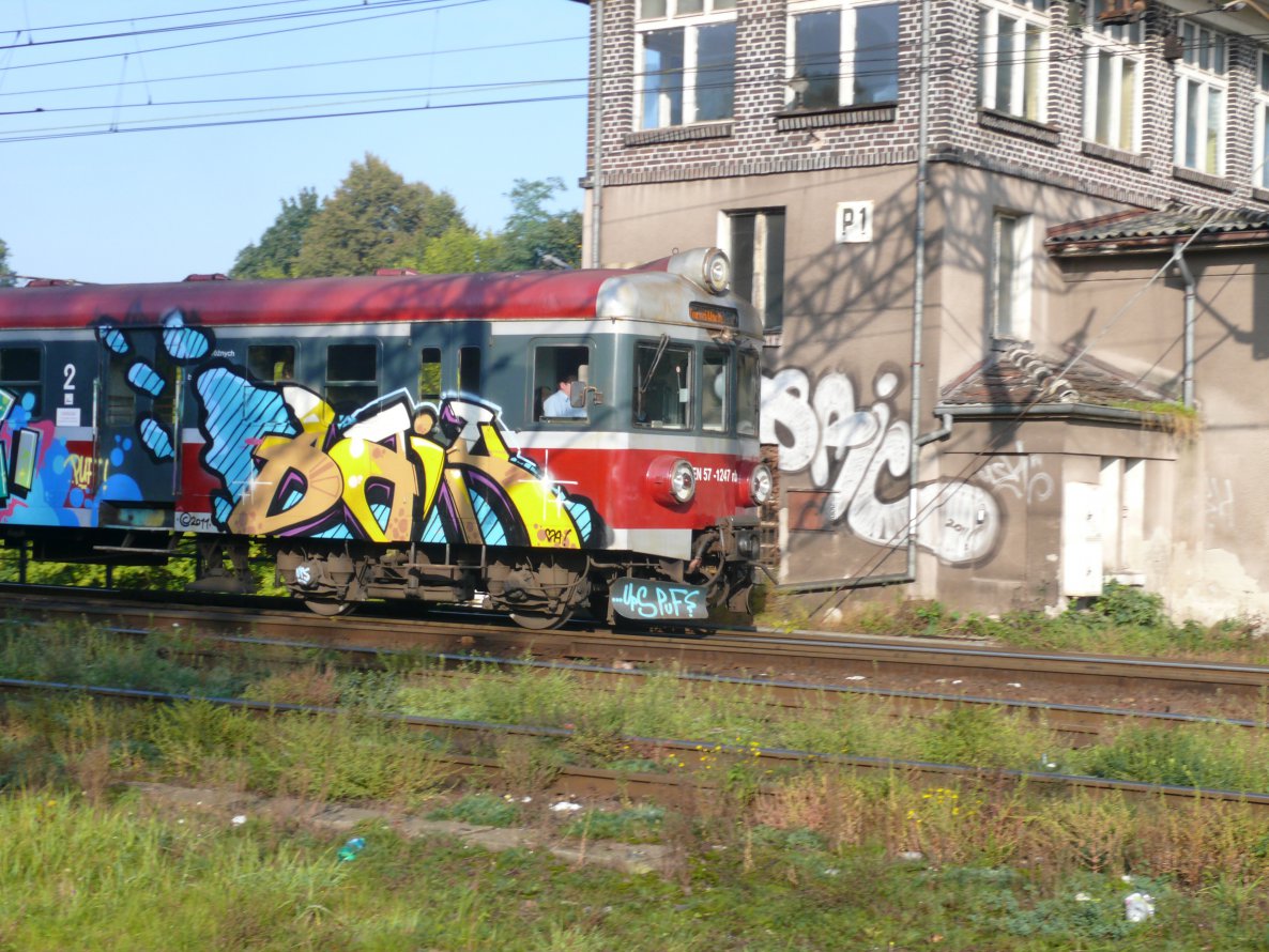 Graffiti Train in Kijaszkowo - Photo by TRONER (2011)