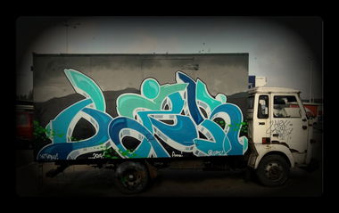 Graffiti Artwork - Photo by TRONER - Baik, Tabu, Ups (2014)