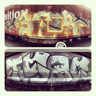 Graffiti Train - Photo by TSOC - tsoc