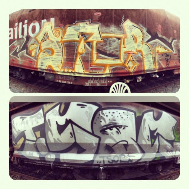 Graffiti Train - Photo by TSOC - tsoc