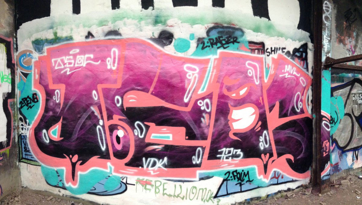 Graffiti Bombing in Köln - Photo by TSOC - Tsoc, 723, vdk