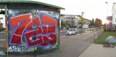 Graffiti Bombing - Photo by TSOC - 723, vdk, tsoc
