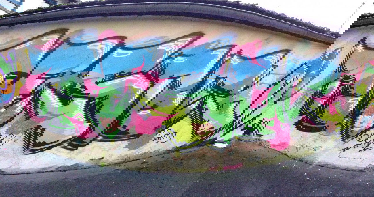 Graffiti Wall - Photo by TSOC - Tsoc, vdk, orf (2013)