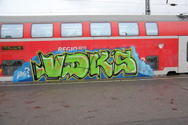 Graffiti Train - Photo by TSOC - VDK´S