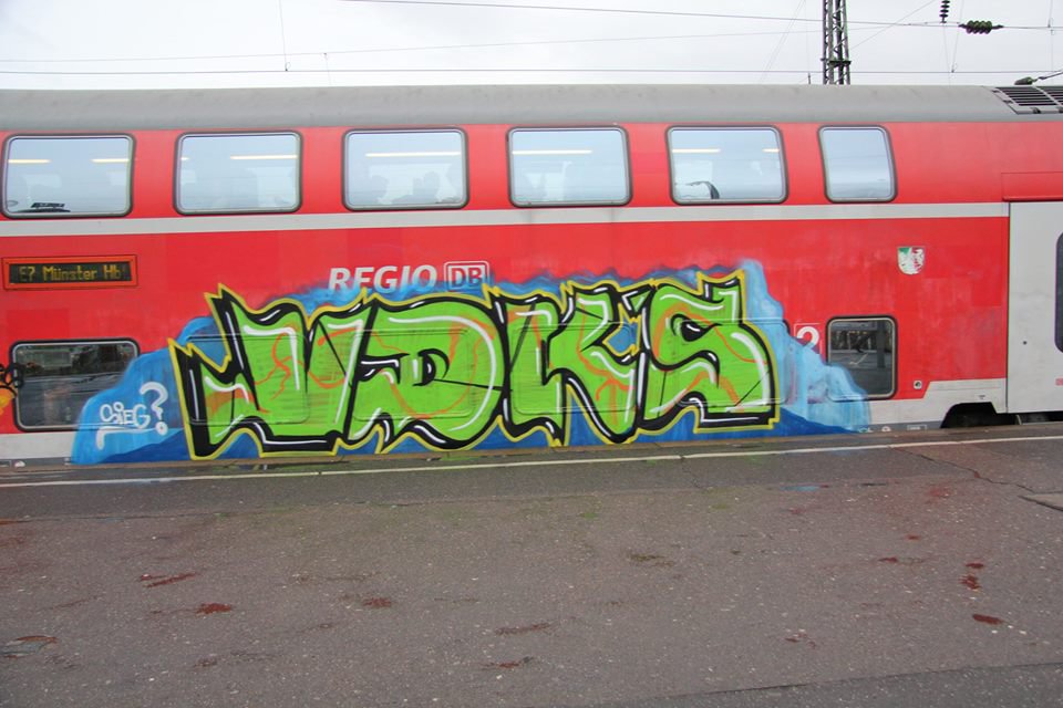 Graffiti Train - Photo by TSOC - VDK´S