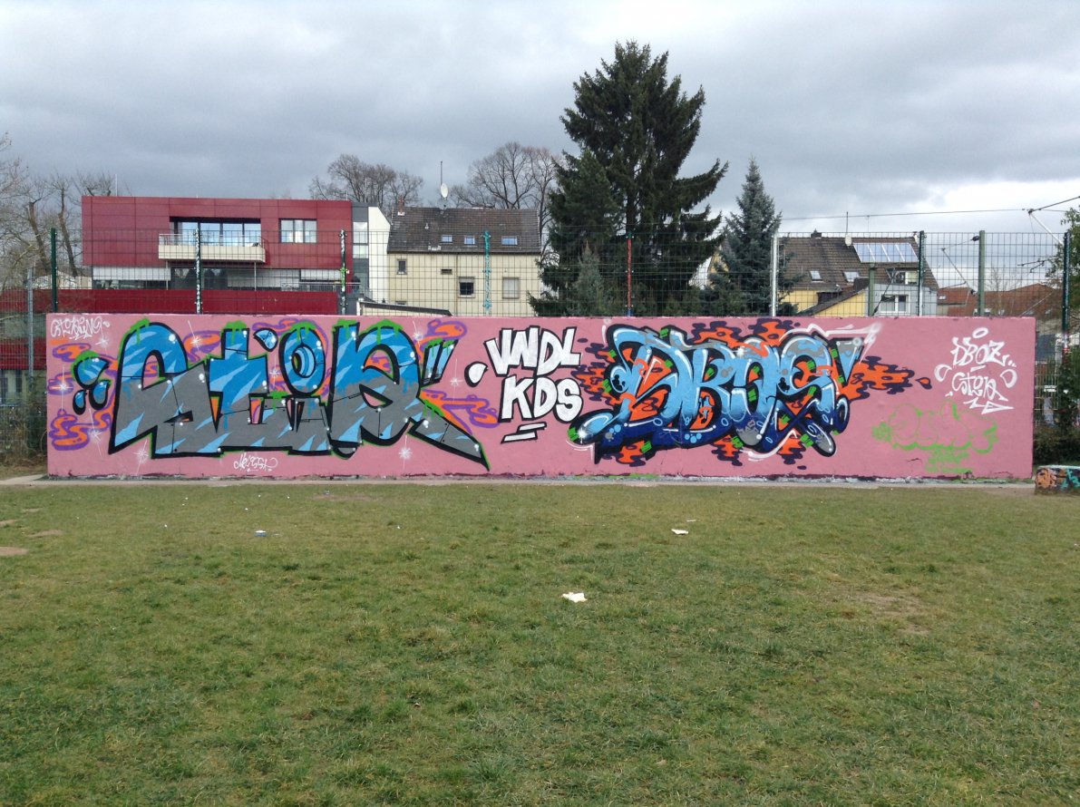 Graffiti Wall - Photo by TSOC - STIR, DBOS, VDK