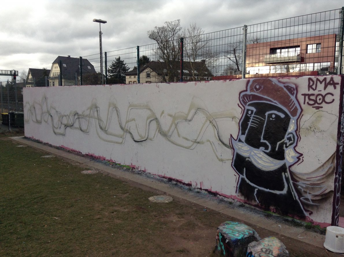 Graffiti Wall - Photo by TSOC - TSOC, RMA, VDK