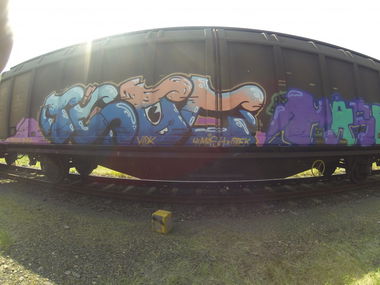 Graffiti Wall - Photo by TSOC - vdk, tsoc