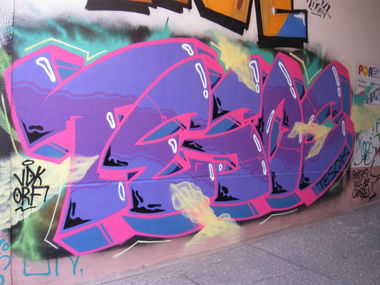 Graffiti Wall - Photo by TSOC - tesok, vdk, vandalkids