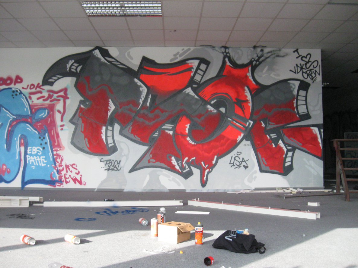Graffiti Wall - Photo by TSOC - tsoc, vdk