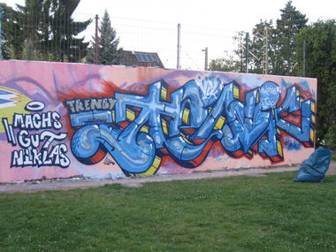 Graffiti Wall - Photo by TSOC - tesok, vdk