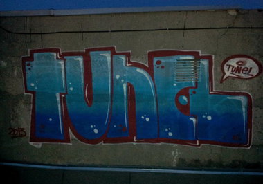 Graffiti Wall in Kaliningrad - Photo by TUNEL (2013)