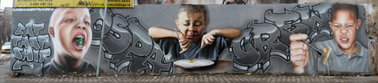 Graffiti Wall in Poland - Photo by TURBO - KIS, MALIK, TURBO (2009)
