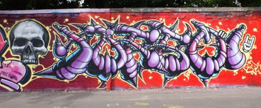 Graffiti Wall in WARSAW - Photo by TURBO - TURBO