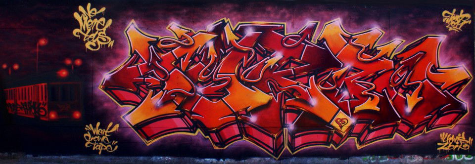 Graffiti Wall - Photo by TURBO - turbo, ospa