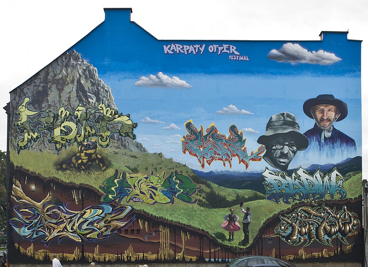 Graffiti Wall - Photo by TURBO - urwis, turbo, leser (2011)