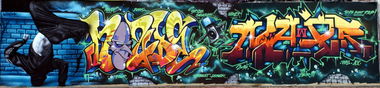 Graffiti Wall - Photo by TURBO - turbo, noude, nawer (2014)