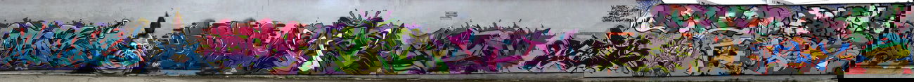 Graffiti Wall - Photo by TURBO - nowa, huta, dons (2014)