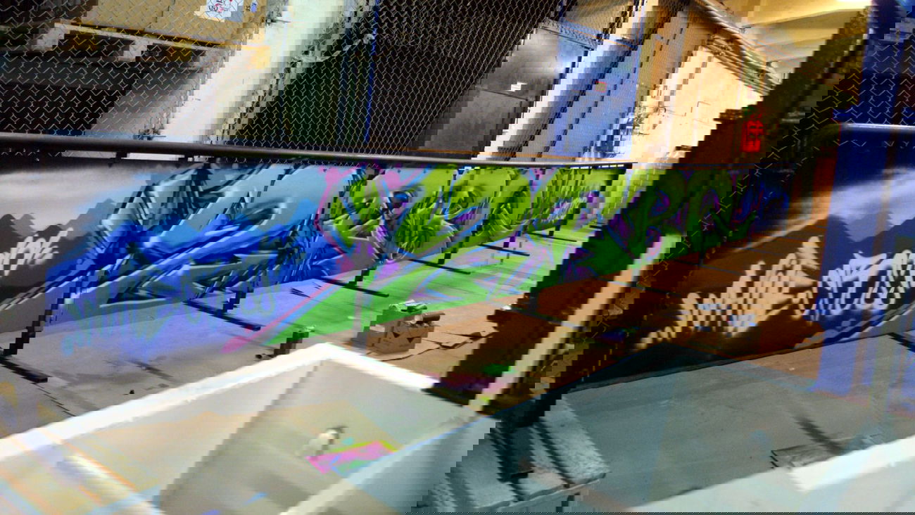 Graffiti Wall - Photo by TURBO - 2rbo, ospa, whitecross (2013)