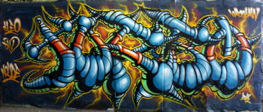 Graffiti Wall in Wroclaw - Photo by TURBO - turbo (2014)