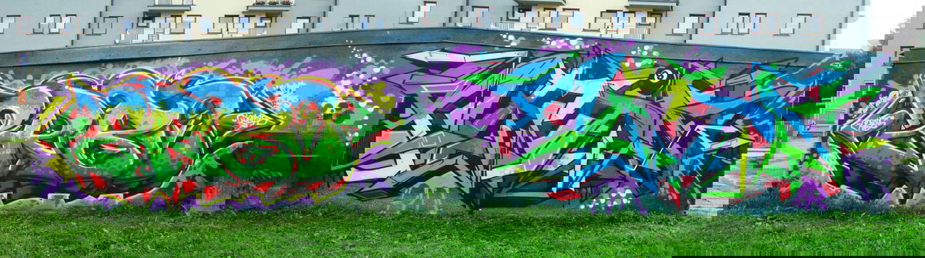 Graffiti Wall in Nowy Sacz - Photo by TURBO - TURBO.REIN (2014)