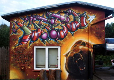 Graffiti Photo by TURBO - turbo, ospabear, grylls (2015)