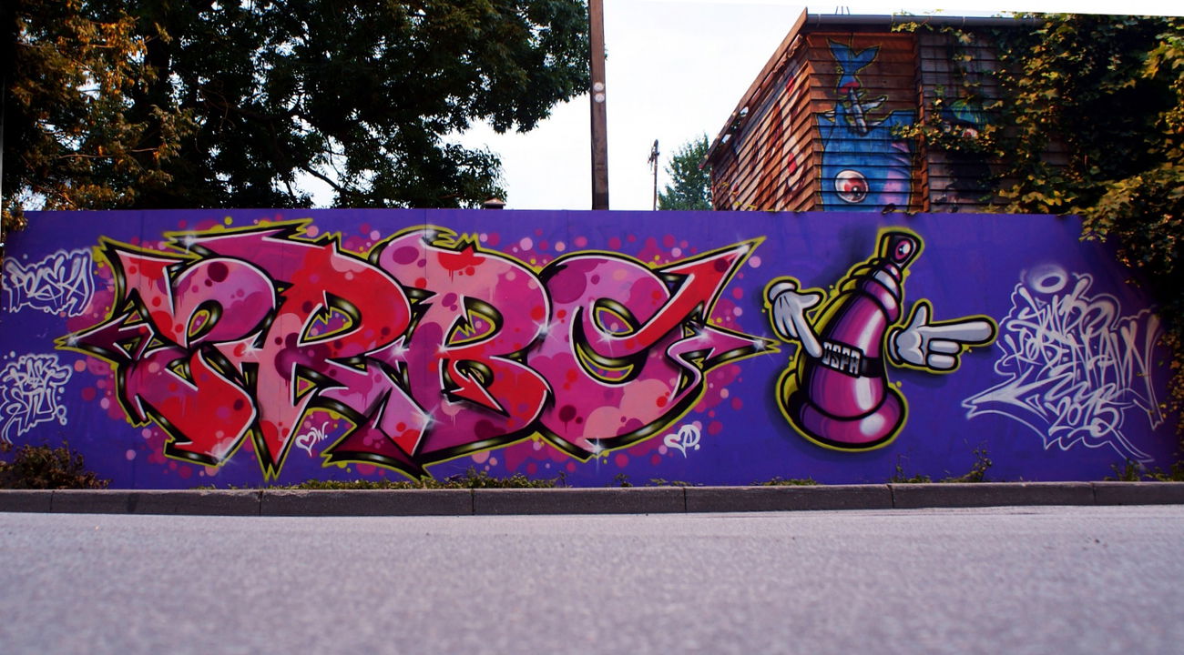 Graffiti Wall in Copenhagen Christianshavn - Photo by TURBO - turbo (2015)