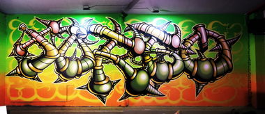 Graffiti Wall - Photo by TURBO (2019)