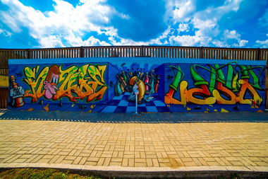 Graffiti Wall in Slovakia - Photo by TURBO - noude, leser, turbo (2015)