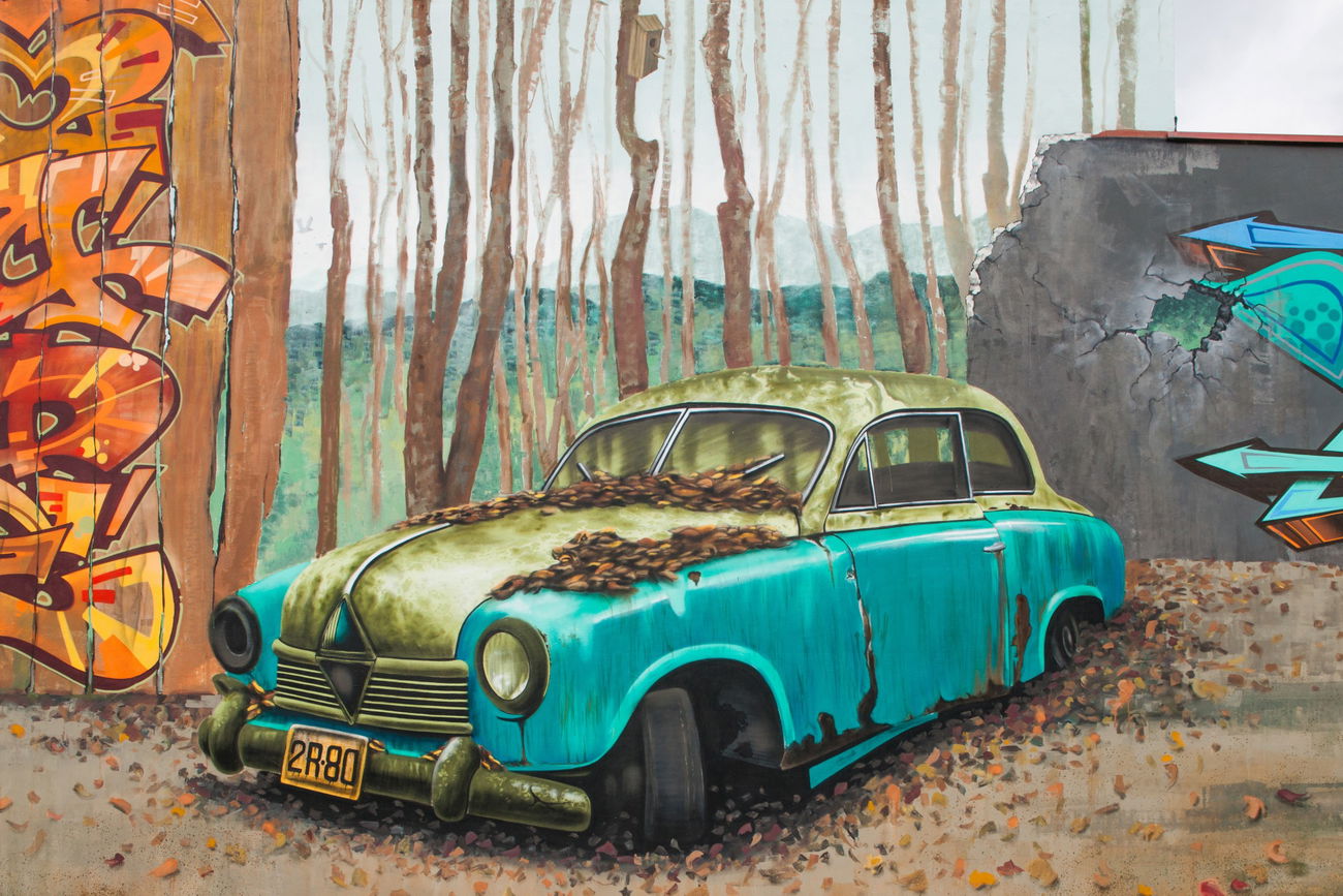 Graffiti Wall in Nowy Sacz - Photo by TURBO - turbo, ospa (2015)