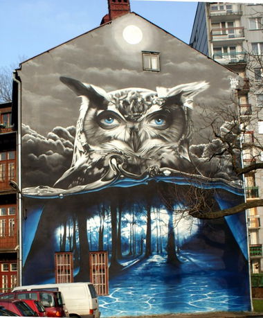 Graffiti Wall - Photo by TURBO - turbo, ospa, owl (2014)