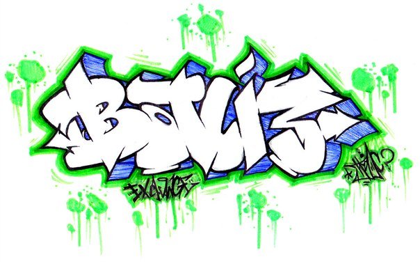 Graffiti Sketch - Photo by TWOS