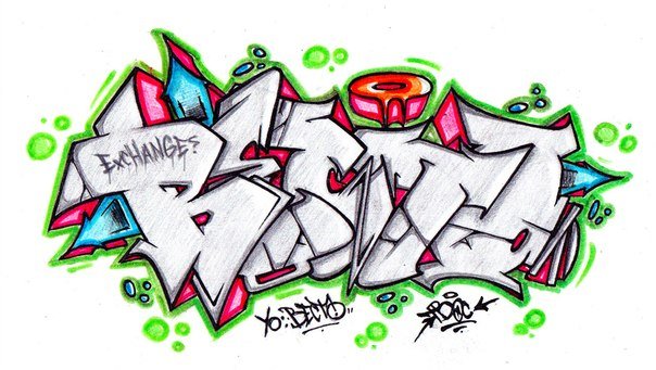 Graffiti Sketch - Photo by TWOS