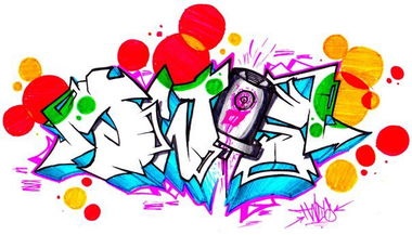 Graffiti Sketch - Photo by TWOS