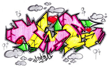 Graffiti Sketch - Photo by TWOS