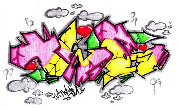 Graffiti Sketch - Photo by TWOS