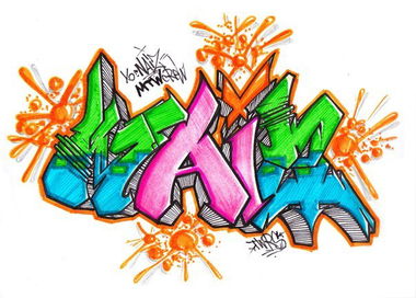 Graffiti Sketch - Photo by TWOS