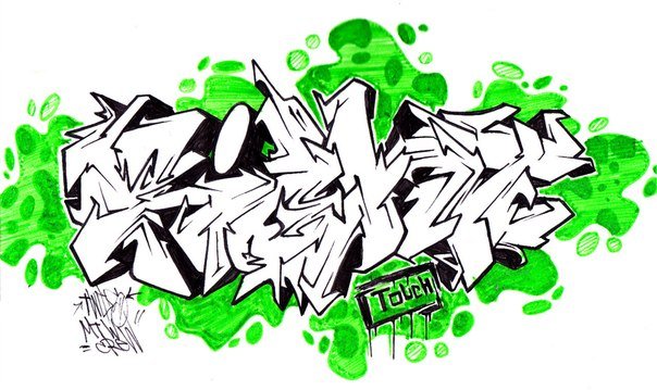 Graffiti Sketch - Photo by TWOS