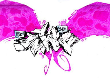 Graffiti Sketch - Photo by TWOS