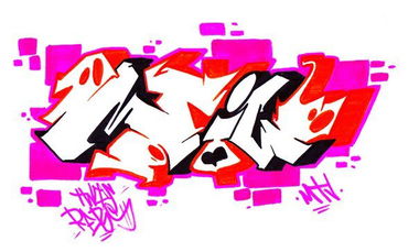 Graffiti Sketch - Photo by TWOS