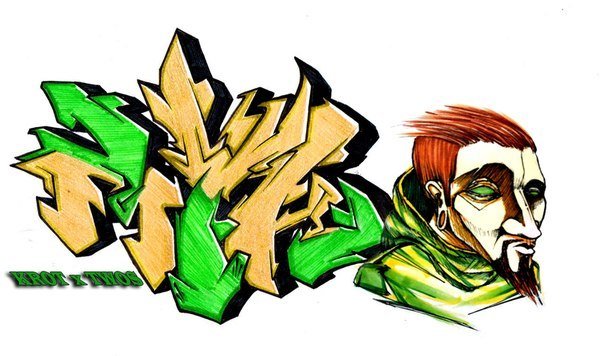Graffiti Sketch - Photo by TWOS