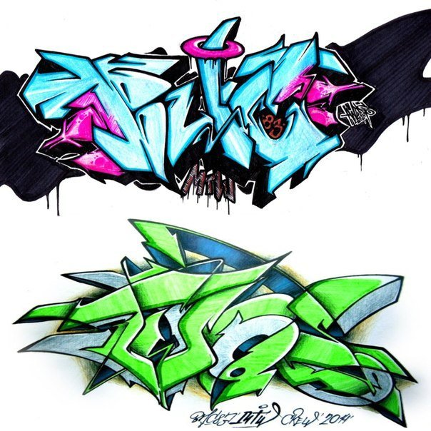 Graffiti Sketch - Photo by TWOS