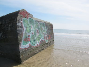 Graffiti Wall in Blåvand - Photo by Taccos - mosar, dsl. (2012)
