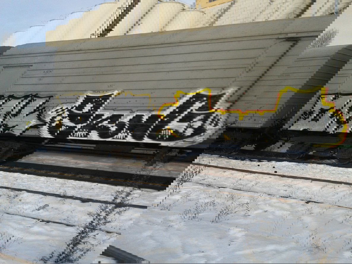Graffiti Train - Photo by Taemletterz - taem, taemletterz, omk (2014)