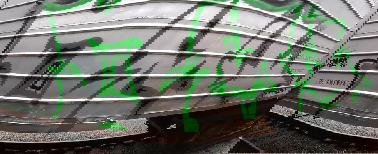 Graffiti Train - Photo by Taemletterz - taem, taemletterz, omk (2014)