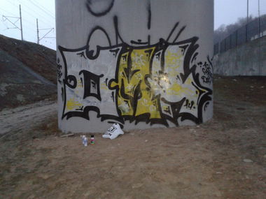 Graffiti Wall - Photo by Taemletterz - taem, taemletterz, omk (2014)